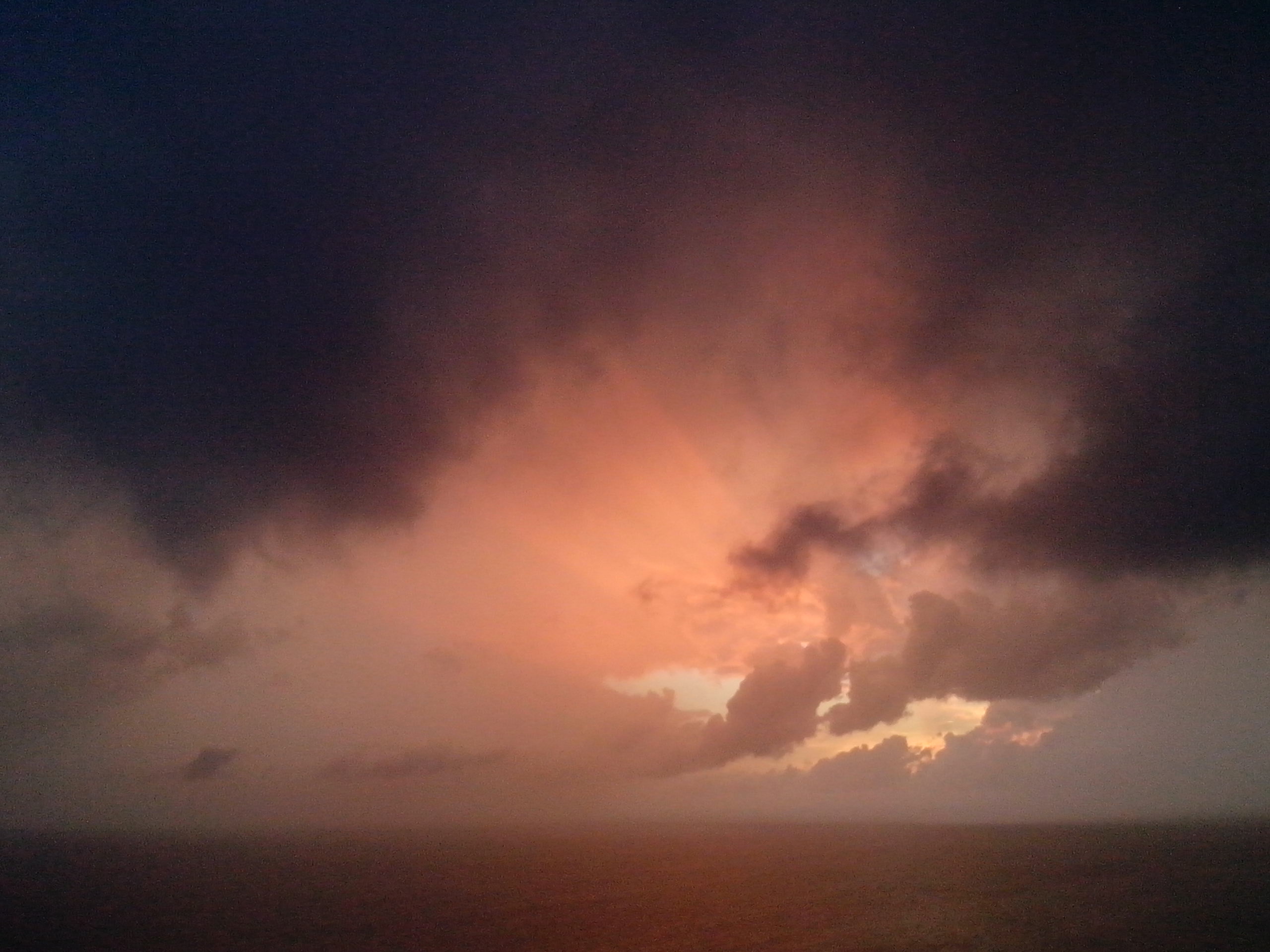 Por do sol magico