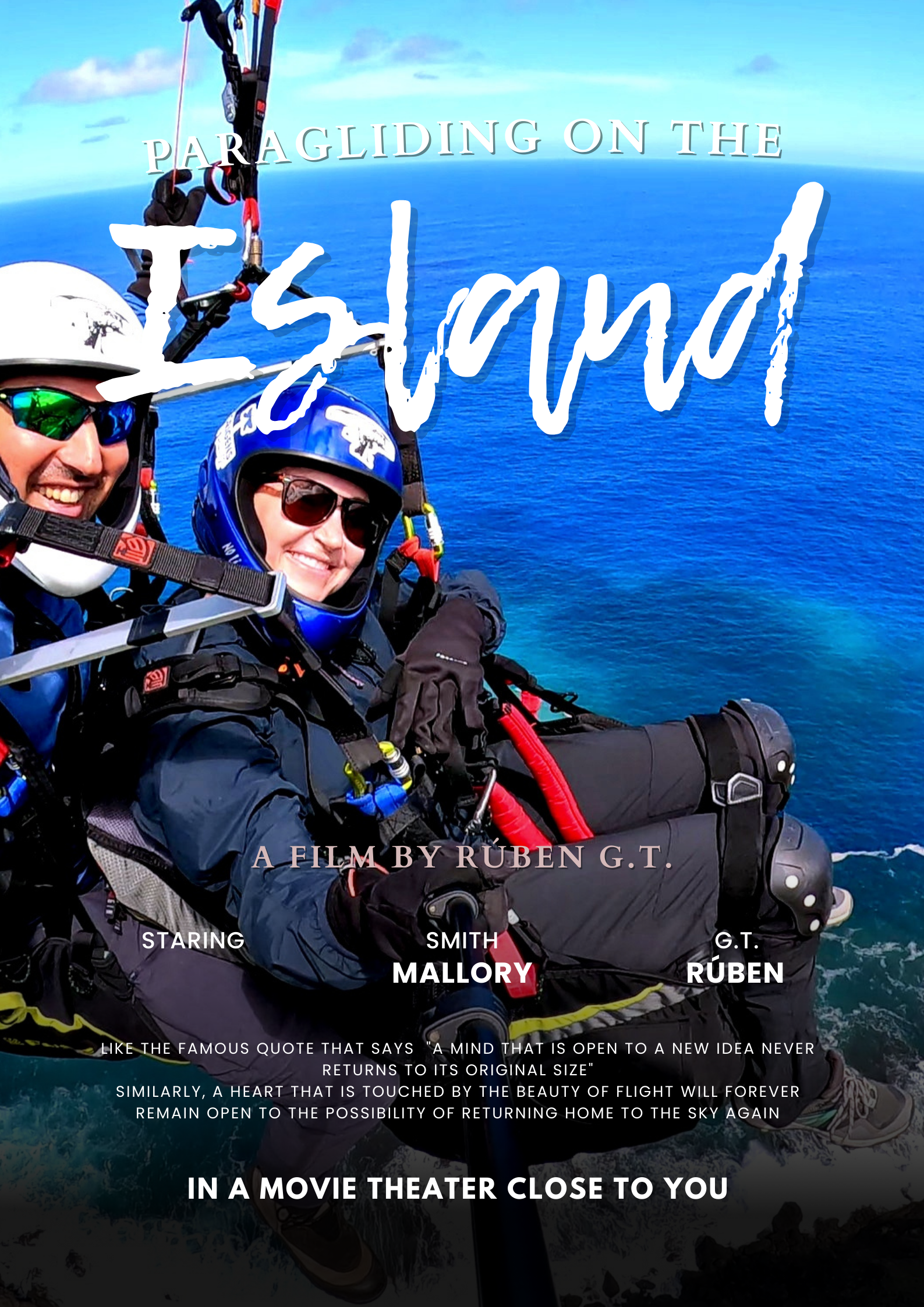 Simple thriller the island movie poster (1)