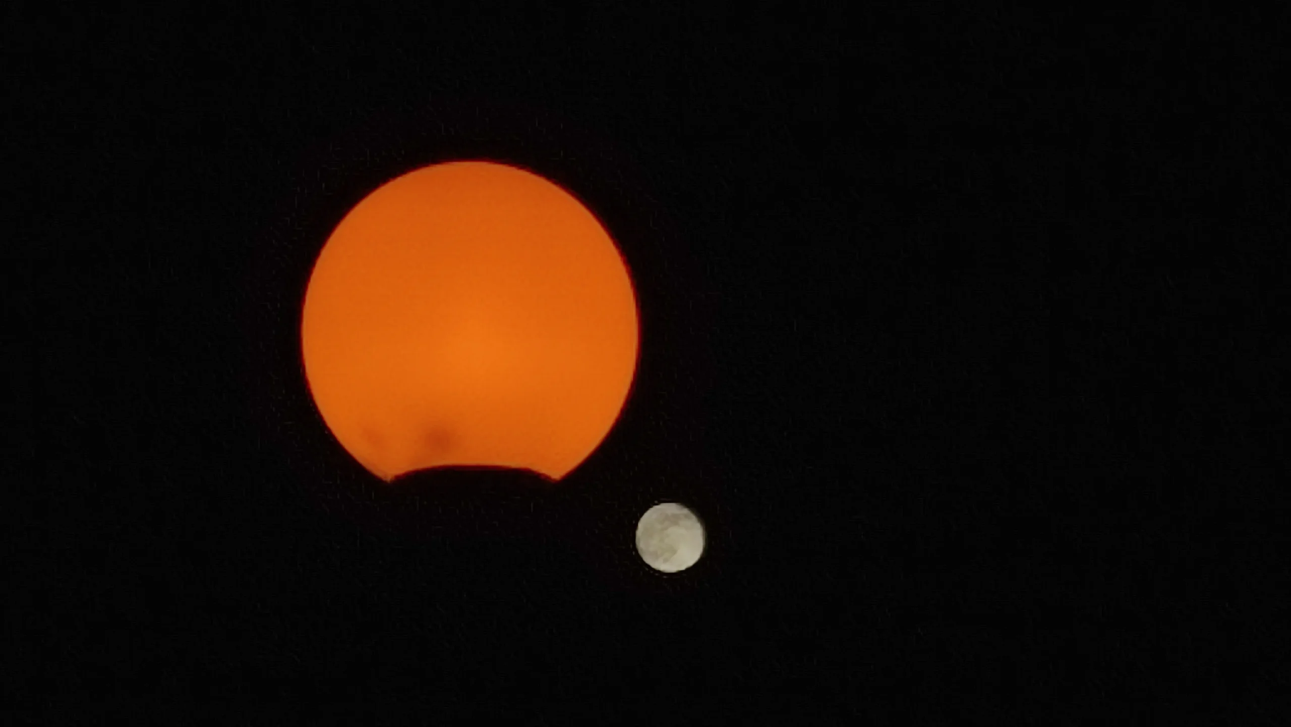 Moonlight sun